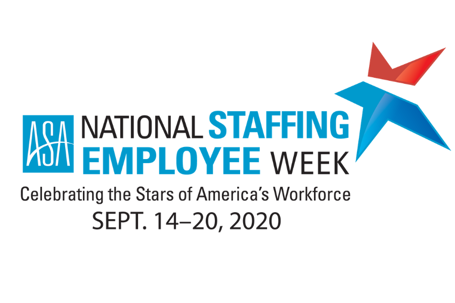 National Staffing Employee Week, celebrating the star's of America's workforce event