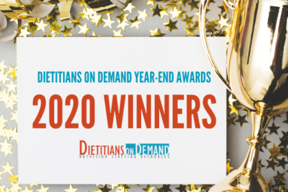 2020 YEA Awards_Dietitians On Demand
