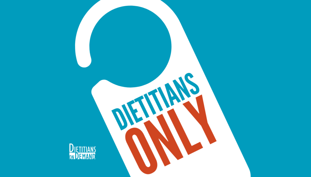 Introducing the new “Dietitians Only” podcast Dietitians On Demand Blog