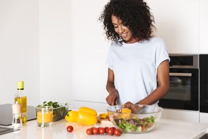 woman cooking_Dietitians On Demand